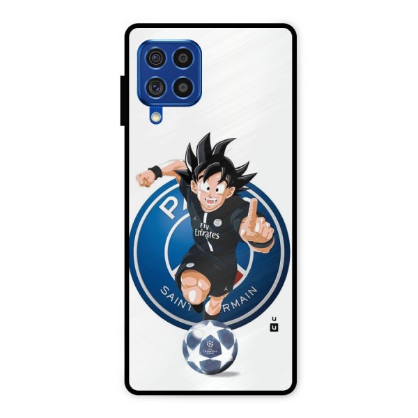 Goku Playing Goku Metal Back Case for Galaxy F62