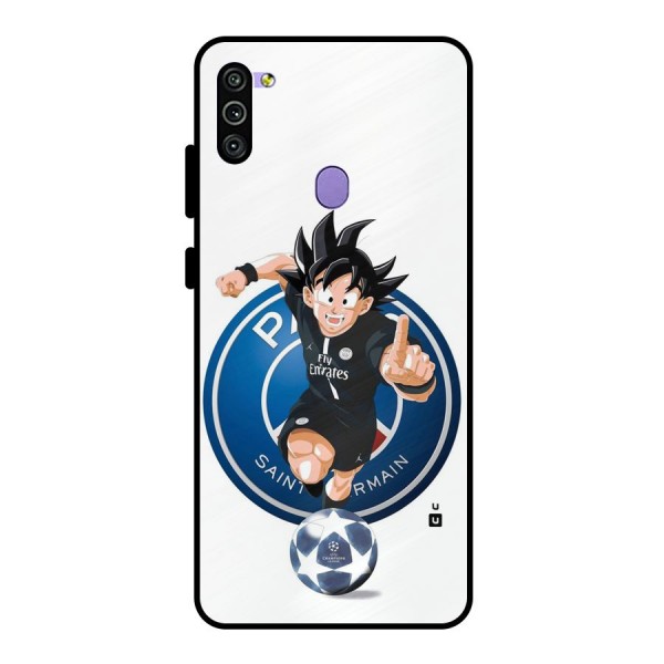 Goku Playing Goku Metal Back Case for Galaxy M11