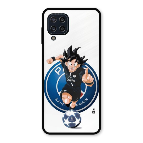 Goku Playing Goku Metal Back Case for Galaxy M32