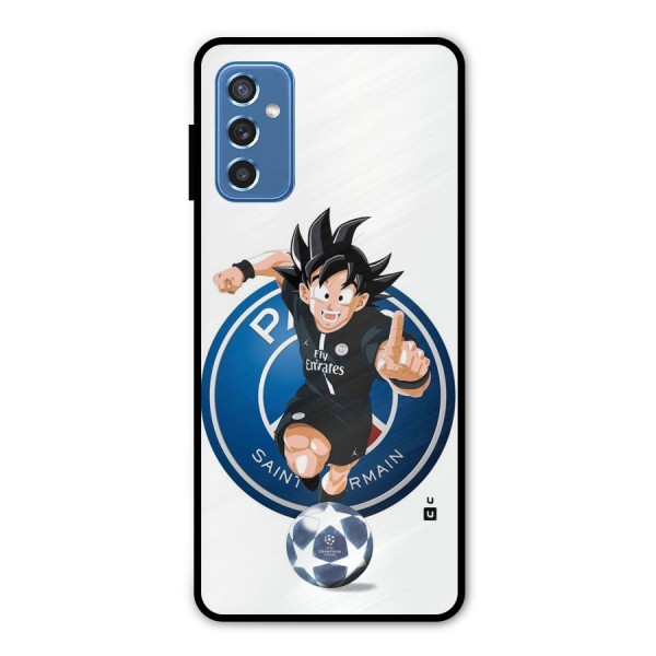 Goku Playing Goku Metal Back Case for Galaxy M52 5G