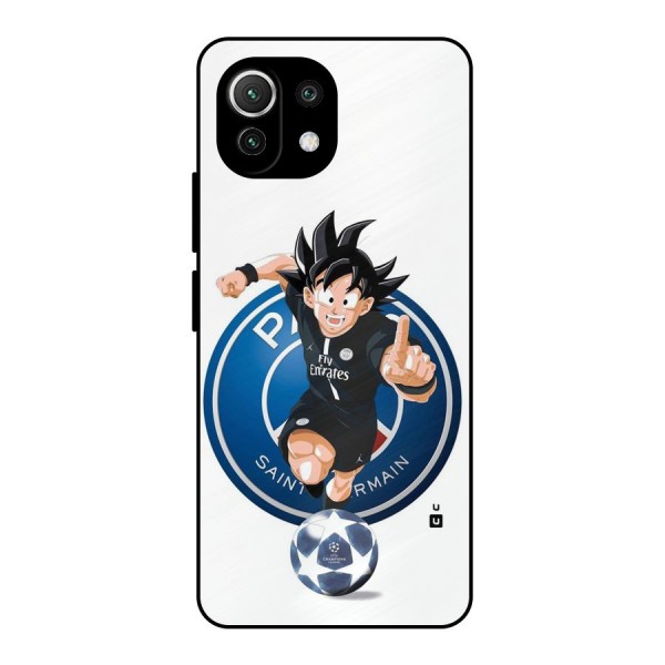 Goku Playing Goku Metal Back Case for Mi 11 Lite