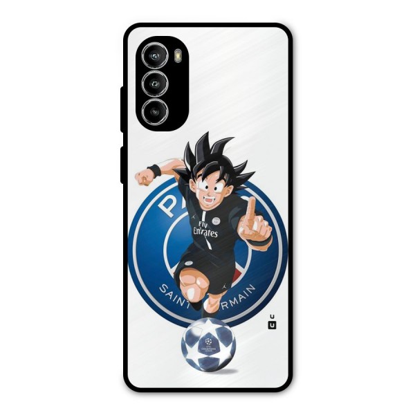 Goku Playing Goku Metal Back Case for Moto G52