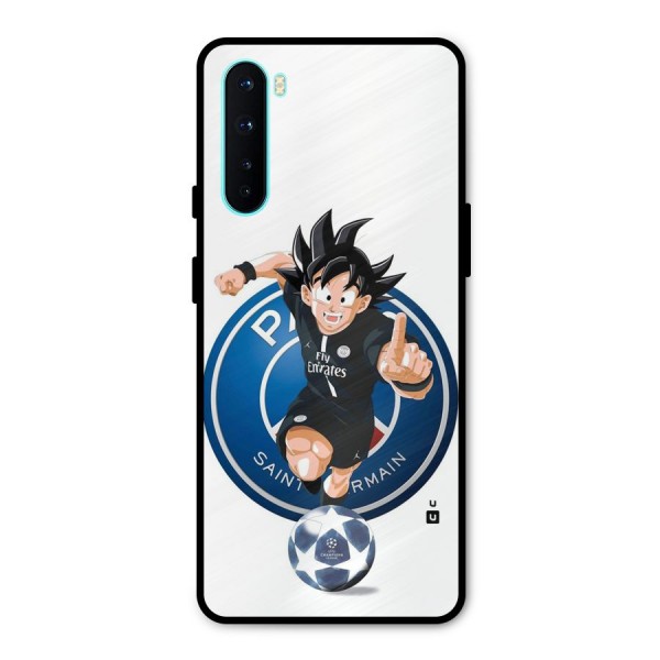 Goku Playing Goku Metal Back Case for OnePlus Nord