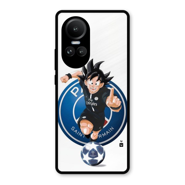 Goku Playing Goku Metal Back Case for Oppo Reno10