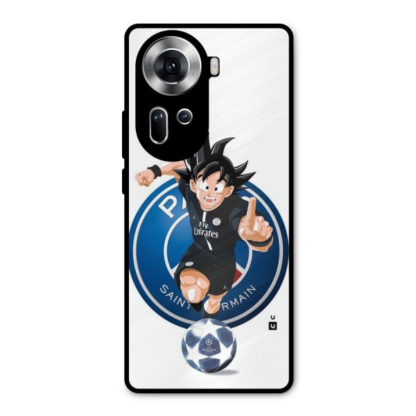 Goku Playing Goku Metal Back Case for Oppo Reno11 5G