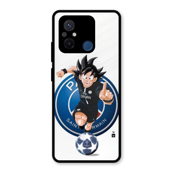 Goku Playing Goku Metal Back Case for Poco C55