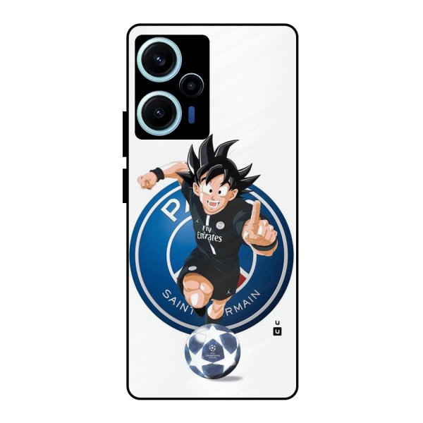 Goku Playing Goku Metal Back Case for Poco F5