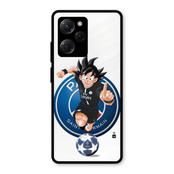 Goku Playing Goku Metal Back Case for Poco X5 Pro