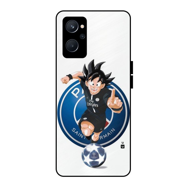 Goku Playing Goku Metal Back Case for Realme 9i 5G