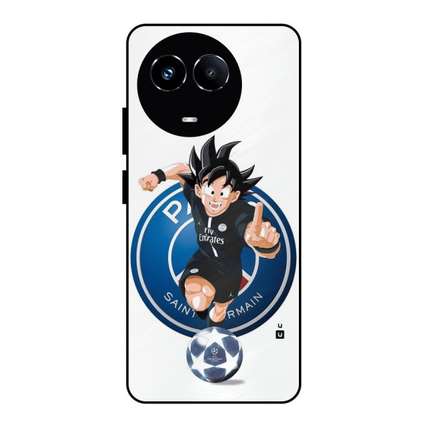 Goku Playing Goku Metal Back Case for Realme Narzo 60X