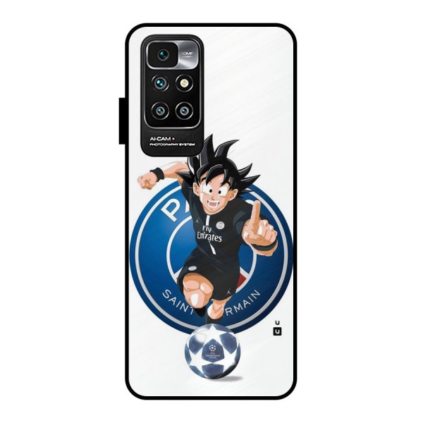 Goku Playing Goku Metal Back Case for Redmi 10 Prime