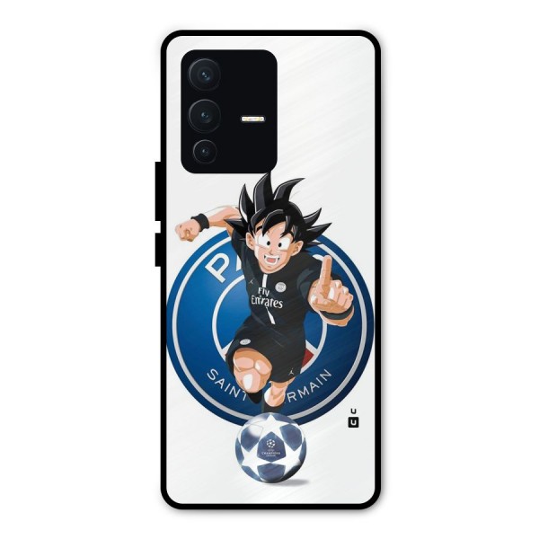 Goku Playing Goku Metal Back Case for Vivo V23 Pro