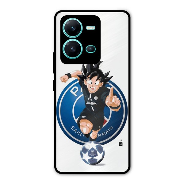 Goku Playing Goku Metal Back Case for Vivo V25