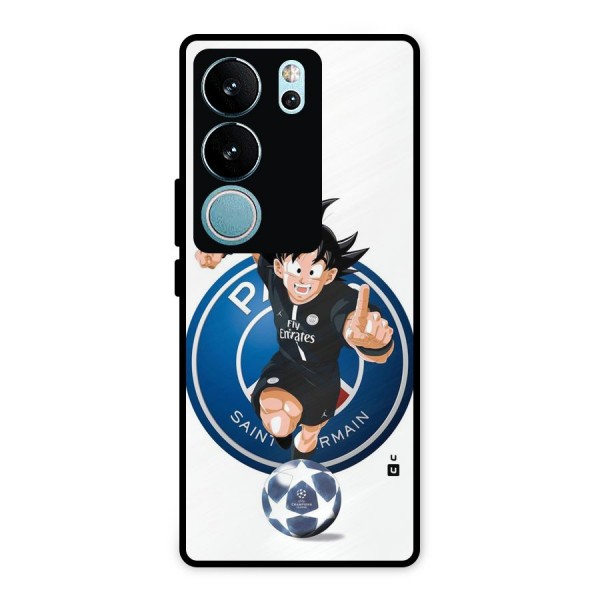 Goku Playing Goku Metal Back Case for Vivo V29 Pro