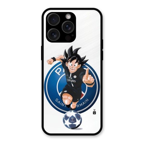 Goku Playing Goku Metal Back Case for iPhone 15 Pro Max