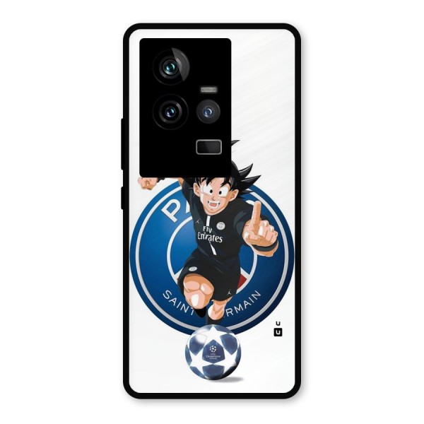 Goku Playing Goku Metal Back Case for iQOO 11 5G