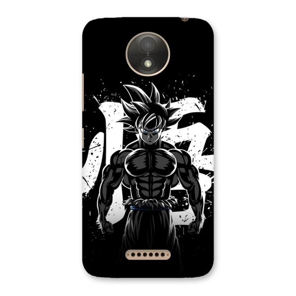 Goku Unleashed Power Back Case for Moto C Plus