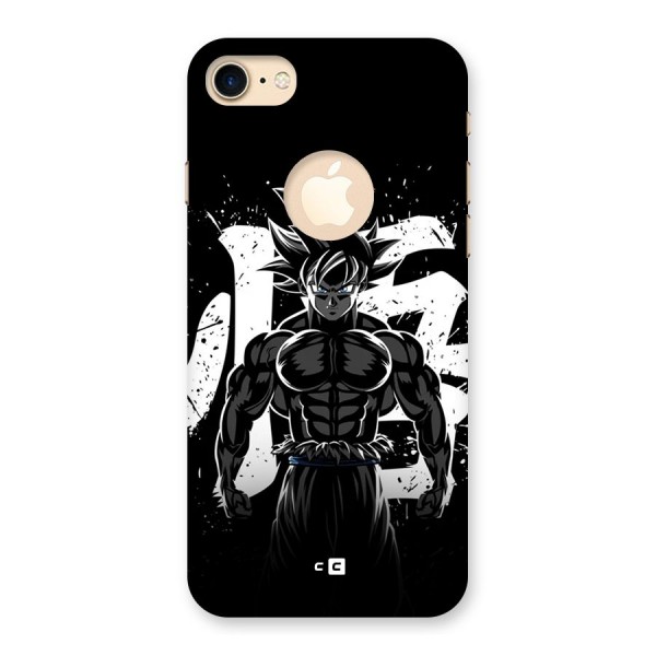 Goku Unleashed Power Back Case for iPhone 8 Logo Cut