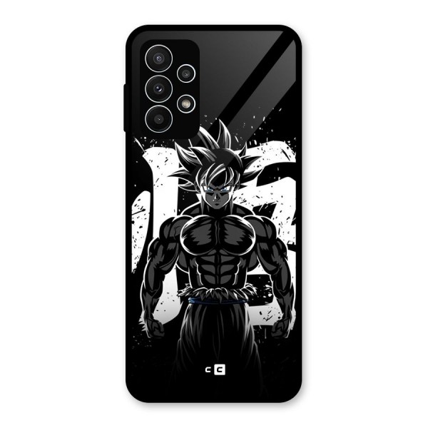 Goku Unleashed Power Glass Back Case for Galaxy A23