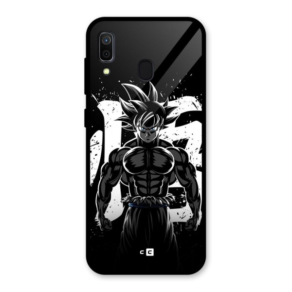 Goku Unleashed Power Glass Back Case for Galaxy A30