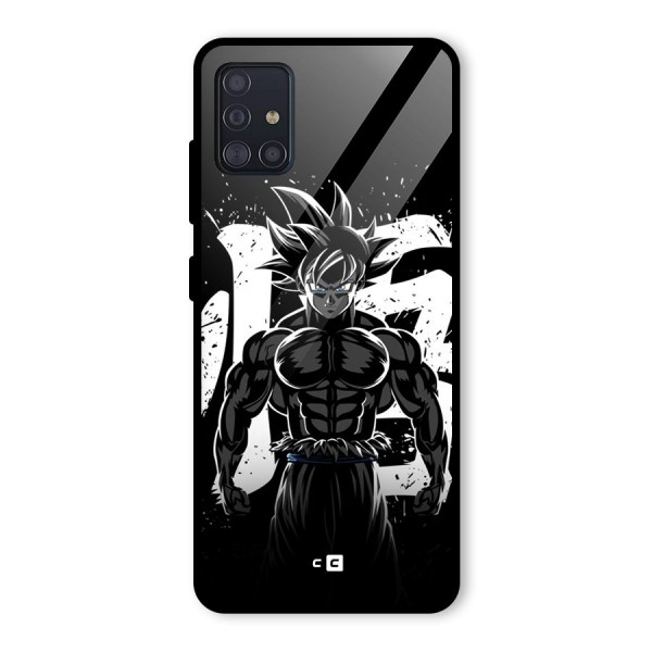 Goku Unleashed Power Glass Back Case for Galaxy A51