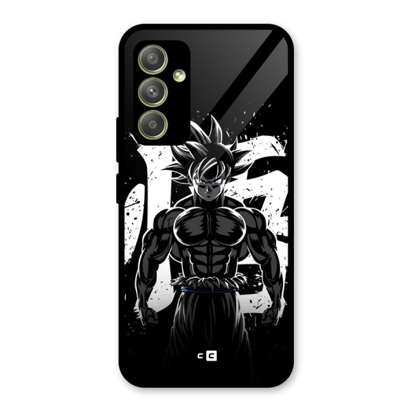 Goku Unleashed Power Glass Back Case for Galaxy A54