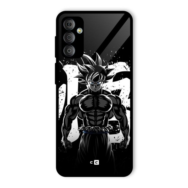 Goku Unleashed Power Glass Back Case for Galaxy F23