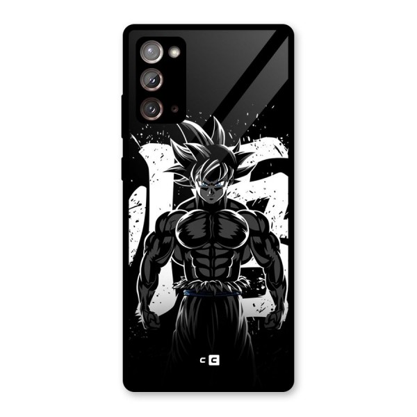 Goku Unleashed Power Glass Back Case for Galaxy Note 20