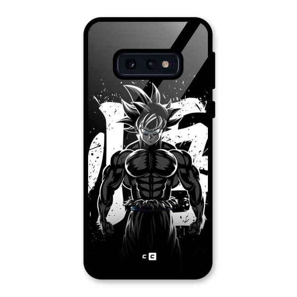 Goku Unleashed Power Glass Back Case for Galaxy S10e