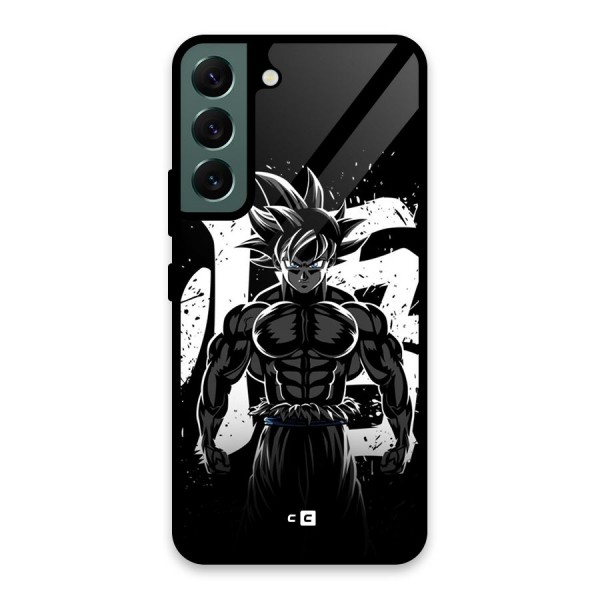 Goku Unleashed Power Glass Back Case for Galaxy S22 5G