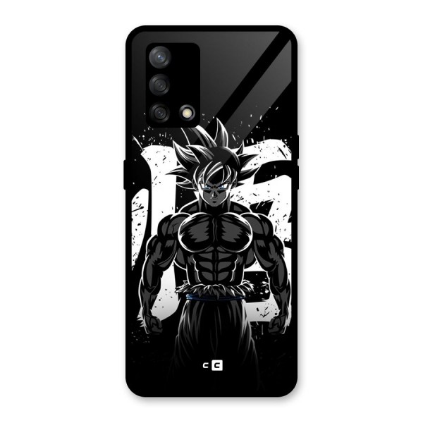 Goku Unleashed Power Glass Back Case for Oppo F19