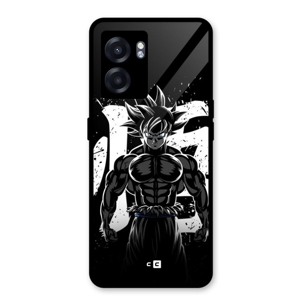 Goku Unleashed Power Glass Back Case for Oppo K10 (5G)