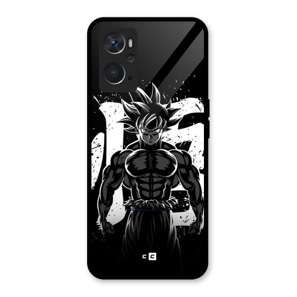 Goku Unleashed Power Glass Back Case for Oppo K10 4G