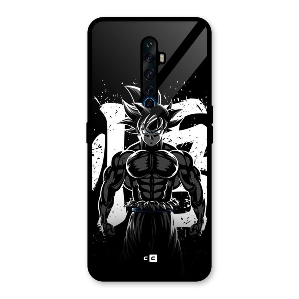 Goku Unleashed Power Glass Back Case for Oppo Reno2 Z