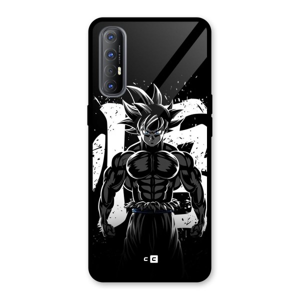 Goku Unleashed Power Glass Back Case for Oppo Reno3 Pro