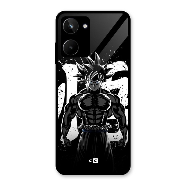 Goku Unleashed Power Glass Back Case for Realme 10