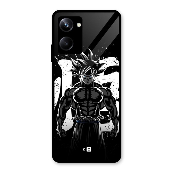 Goku Unleashed Power Glass Back Case for Realme 10 Pro