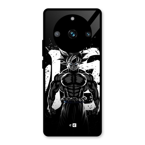 Goku Unleashed Power Glass Back Case for Realme 11 Pro