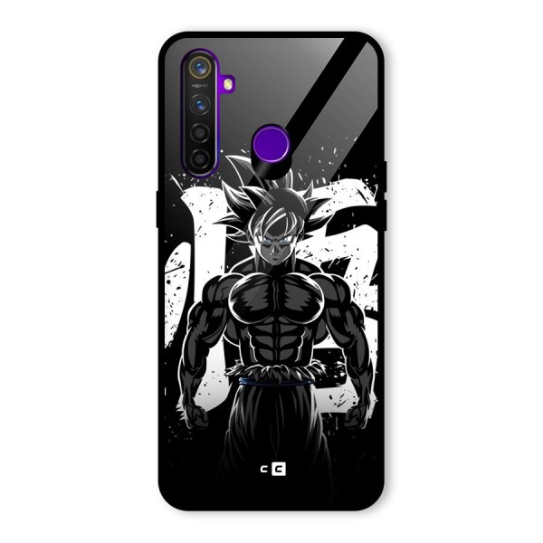 Goku Unleashed Power Glass Back Case for Realme 5 Pro