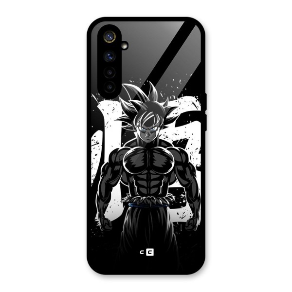 Goku Unleashed Power Glass Back Case for Realme 6