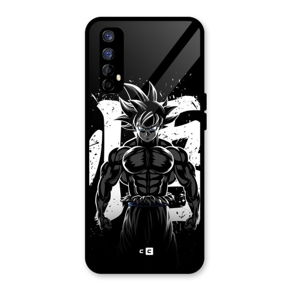 Goku Unleashed Power Glass Back Case for Realme 7