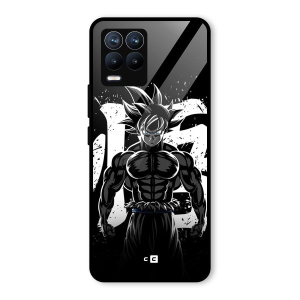 Goku Unleashed Power Glass Back Case for Realme 8 Pro