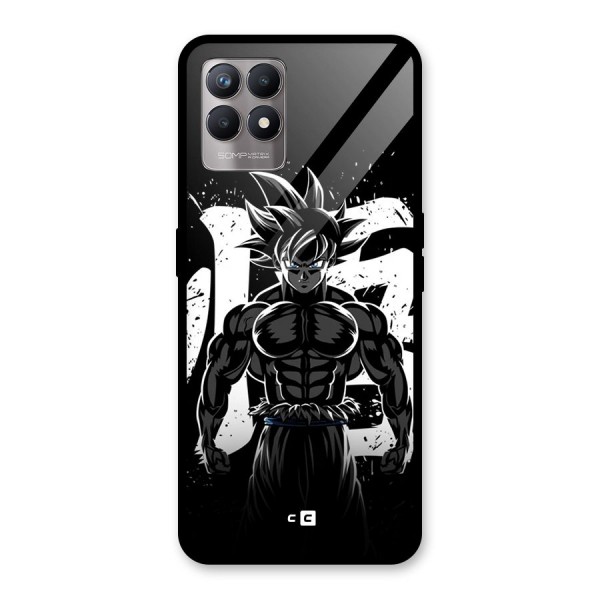 Goku Unleashed Power Glass Back Case for Realme 8i