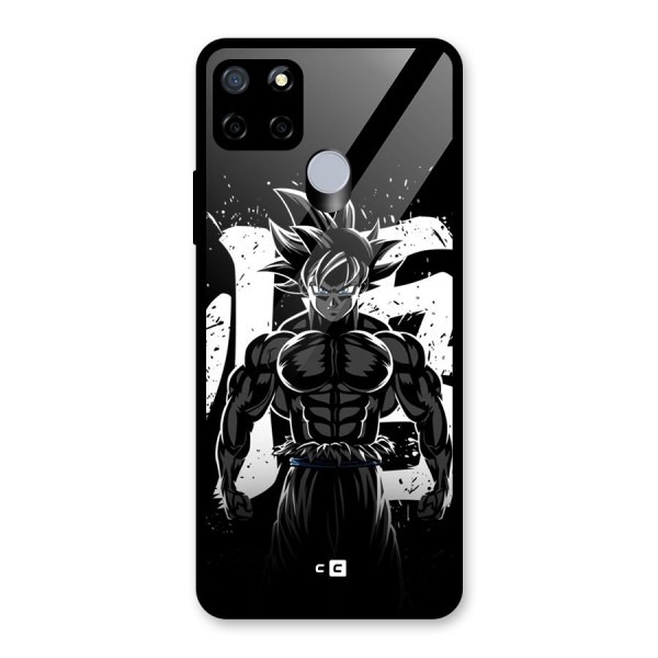 Goku Unleashed Power Glass Back Case for Realme Narzo 20