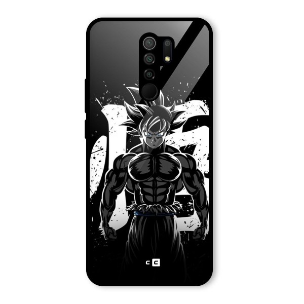 Goku Unleashed Power Glass Back Case for Redmi 9 Prime