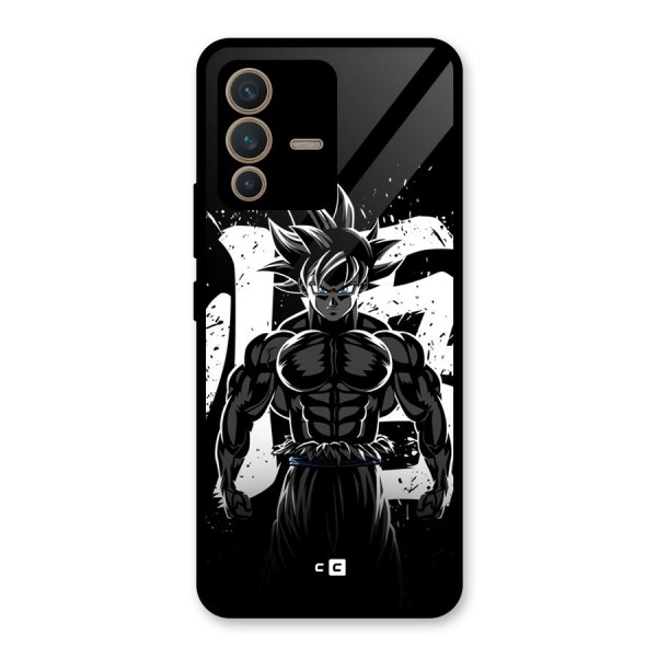 Goku Unleashed Power Glass Back Case for Vivo V23 5G