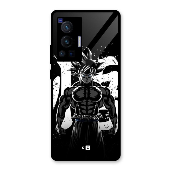 Goku Unleashed Power Glass Back Case for Vivo X70 Pro