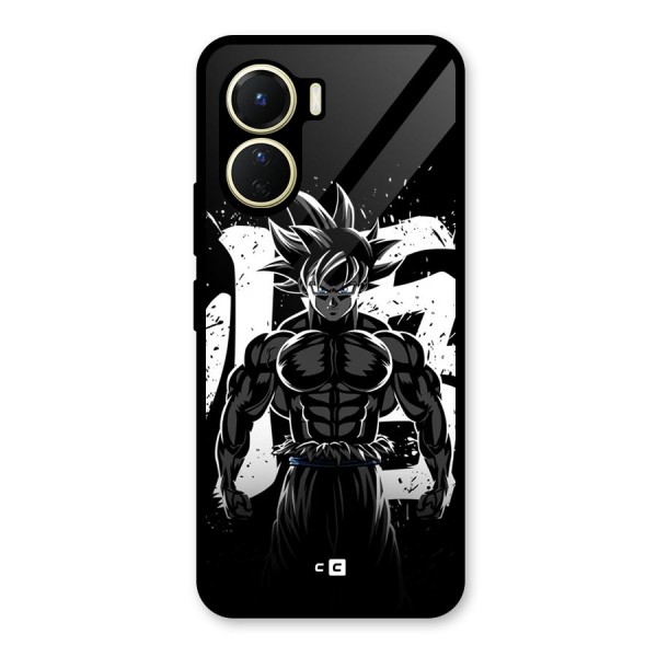 Goku Unleashed Power Glass Back Case for Vivo Y16