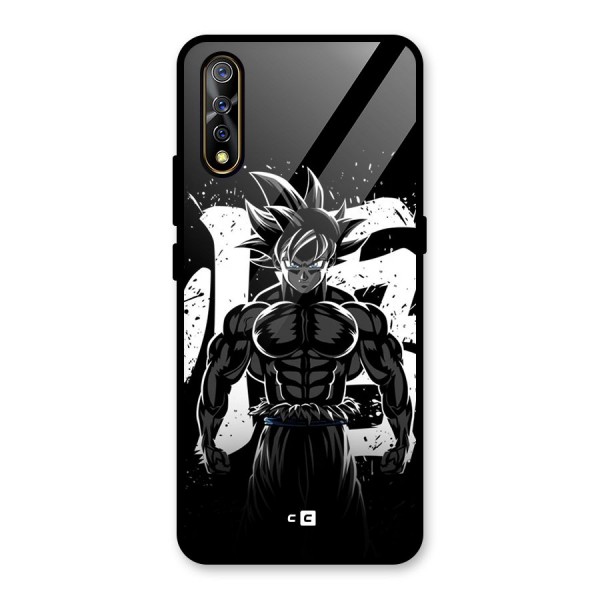 Goku Unleashed Power Glass Back Case for Vivo Z1x