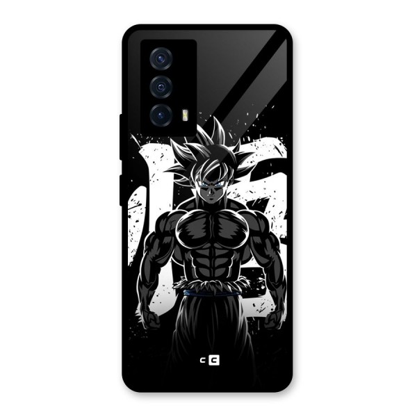 Goku Unleashed Power Glass Back Case for Vivo iQOO Z5